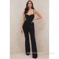New Arrivals Sexy Skinny Collarless Jumpsuit Women